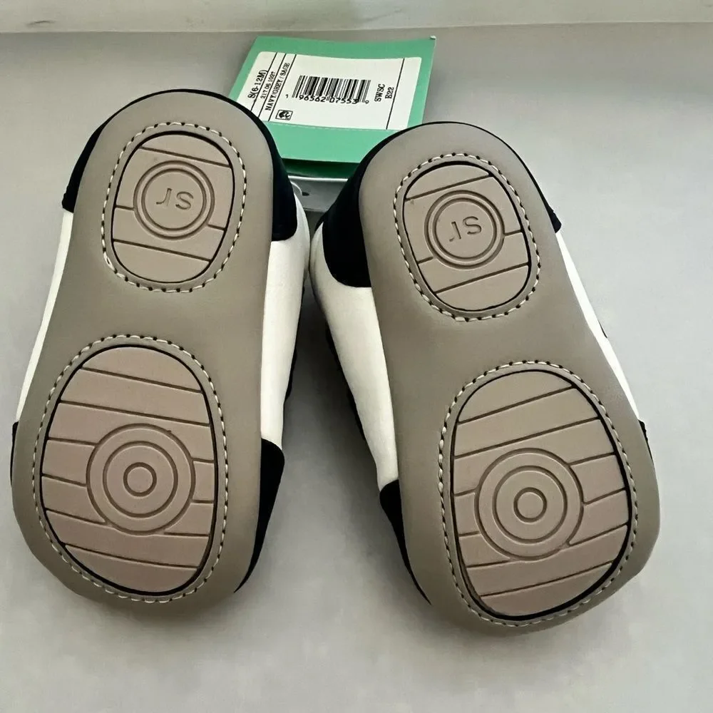 Surprize by stride rite navy / grey 6-12 month shoes